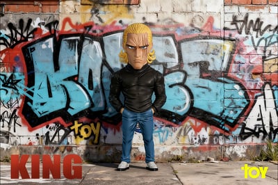 【一拳超人】TOY Studio-動漫IP主角共鳴 一拳超人系列 第五彈 KING1