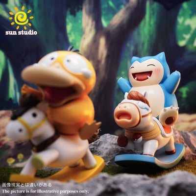 【寶可夢】SUN studio-搖搖馬系列 第三彈 卡比獸搖搖馬4