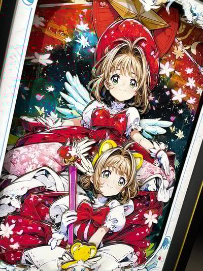 【週邊】神秘畫廊-小櫻3D紙藝立體畫7