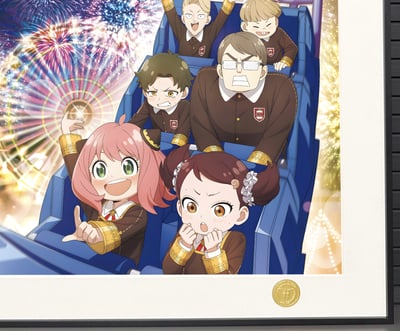 【週邊】H2工作室－SPY×FAMILY 遊樂園學院組 裝飾畫4