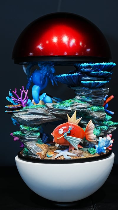 【寶可夢】BallBall Studio-第一世代 禦三家 小火龍 傑尼龜12