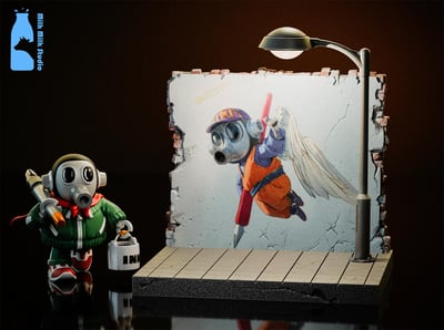 【明星偶像】Milk Milk Studio-畫出經典的畫面，鳥山明先生！2