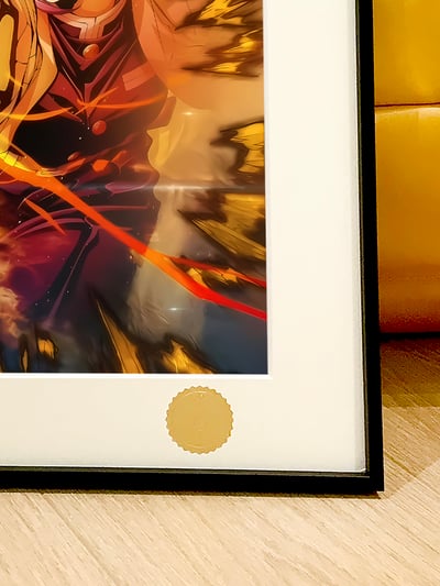 【週邊】星空工作室-鬼滅無限城B版 鬼滅之刃 無限城篇 炎柱猗窩座蝴蝶忍童磨動漫遊戲二次元裝飾畫4