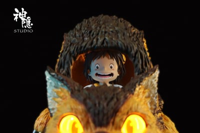 【宮崎駿】神隱工作室-剪影瞬間系列 梅與小貓巴士6