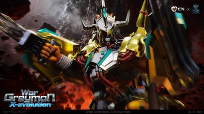 【數碼寶貝】瘋巢 x TOK-戰鬥暴龍獸X抗體2