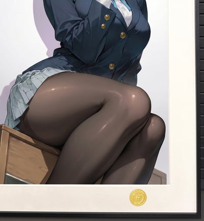 【週邊】H2工作室－鬼滅之刃 制服蝴蝶忍 裝飾畫4