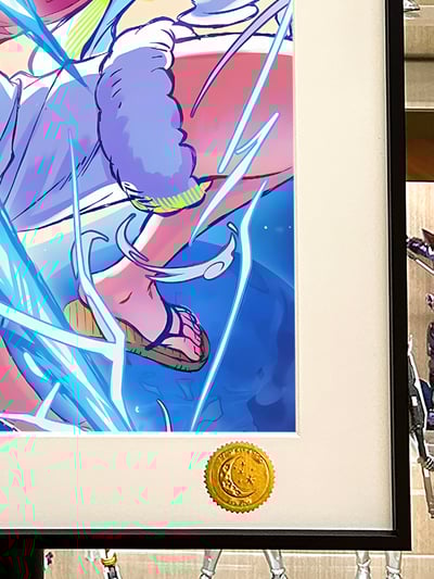 【週邊】星空工作室－海賊王 閃電尼卡 裝飾畫4