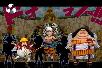 【海賊王】A+研究所-空島共鳴 第三彈 四神官 森之大悟 莎德利3