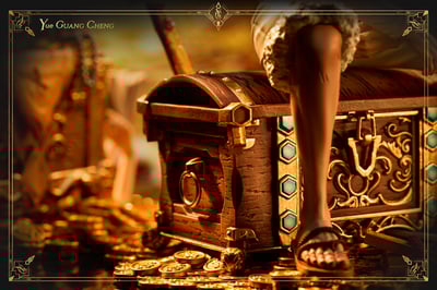 【海賊王】月光城工作室-黃金城劇場版系列 第一彈 魯夫4