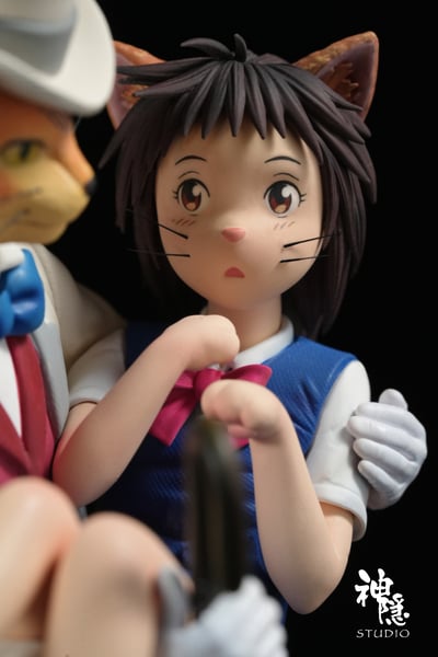 【宮崎駿】神隱工作室-擁抱系列 貓的報恩磚塔上的誓約6