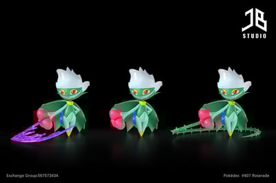 【寶可夢】JB Studio-圖鑑系列 羅絲雷朵3