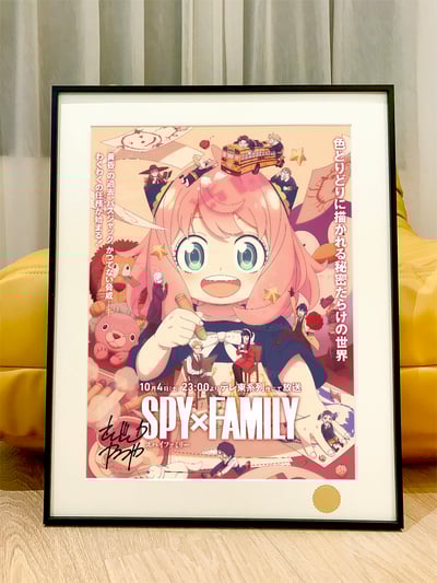 【週邊】星空工作室-間諜過家家第三季 阿尼亞福傑黃昏約爾Anya動畫二次元裝飾畫1