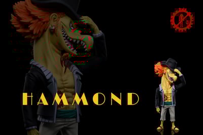 【海賊王】A+研究所-新魚人海賊團 第五彈 哈蒙德&傑歐3