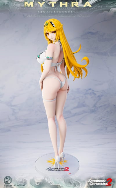 【異度神劍】森炎 SY studio-異度之刃 女角色輕雕像系列 第一款 光焰合鳴9