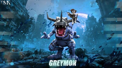 【數碼寶貝】DMX STUDIO-數碼寶貝一代騎姿系列 第四彈 暴龍獸&八神太一6