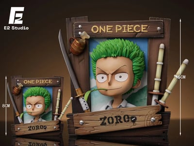 【海賊王】E2 Studio-海賊王幼崽相框系列 冰箱貼 路飛 喬巴 索隆 娜美8