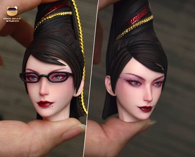 【魔兵驚天錄】酷熊 coolbear studio－格鬥家系列二 蓓優妮塔 暗影魔女Bayonetta9