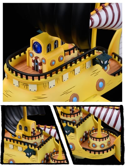 【海賊王】M4工作室-全員船系列 第十彈 特拉法爾加.羅船 極地潛水號3