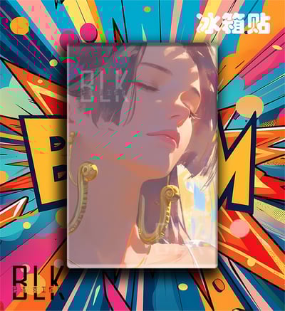 【週邊】巴洛克－海賊王 陽光女帝 裝飾畫&冰箱貼5