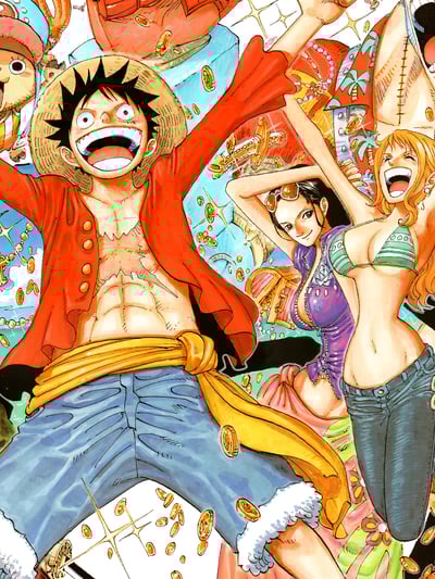 【週邊】星空工作室－海賊王 草帽大寶藏 裝飾畫3