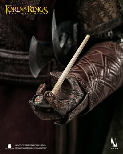【正版授權】INART－魔戒首部曲：魔戒現身 金靂 收藏級可動人偶11