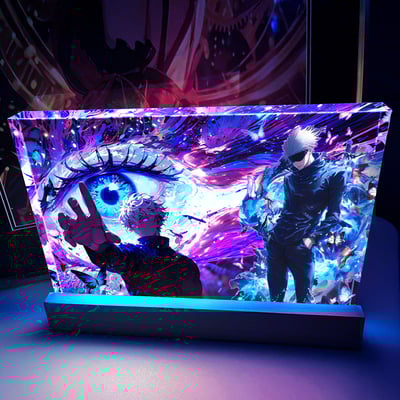 【週邊】阿喵畫社-術式反轉 五條悟發光卡磚2