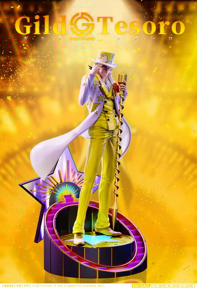 【海賊王】GOLD Studio-十指九金戴 無名氏你留 黃金帝泰佐羅4