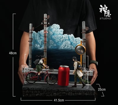 【宮崎駿】神隱工作室-剪影瞬間系列 鈴芽之旅 再見之前的路口12