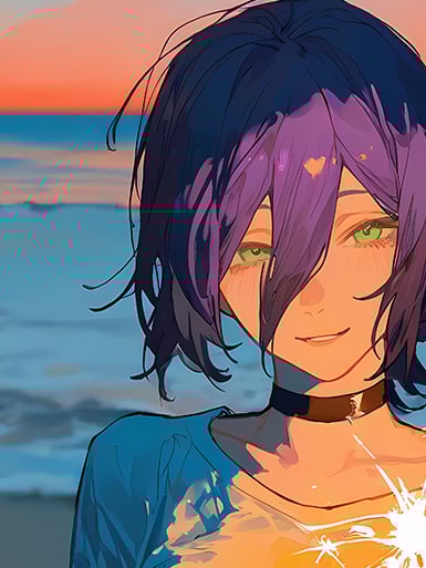 【週邊】巴洛克－電鋸人 蕾塞篇 煙花蕾塞 裝飾畫 & 冰箱貼2