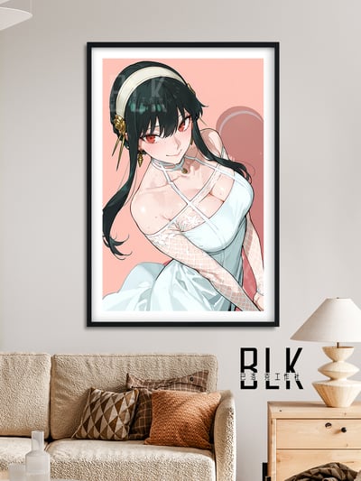 【週邊】巴洛克－羞澀約兒 裝飾畫 & 冰箱貼4