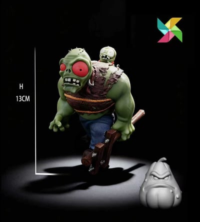 【植物大戰殭屍】時光工作室 Time Studio－紅眼巨人殭屍1