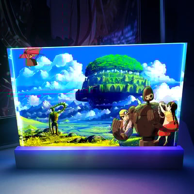 【週邊】阿喵畫社－宮崎駿特效發光卡磚2