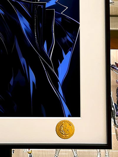 【週邊】星空工作室－咒術迴戰 藍光五條悟 裝飾畫4