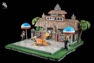 【七龍珠】神隱工作室-剪影瞬間系列 餃子與克林的初對決6