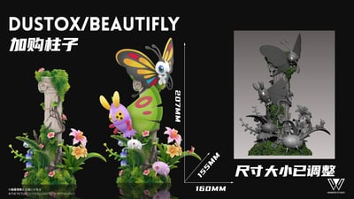 【寶可夢】玩得Wonder studio-毒粉蛾 狩獵鳳蝶進化組3