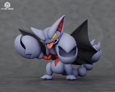 【寶可夢】飛鼠-Studio-圖鑑比例 天蠍王1