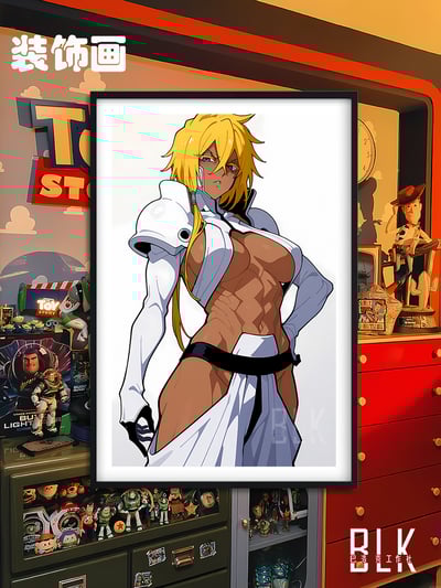 【週邊】巴洛克－死神 蒂雅·赫麗貝爾 裝飾畫 & 冰箱貼1