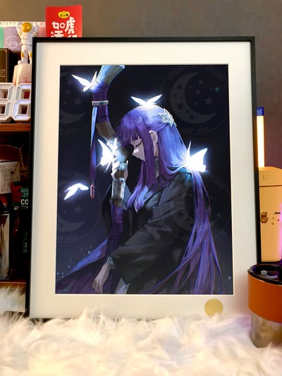 【週邊】星空工作室－葬送的芙莉蓮 蝴蝶菲倫 裝飾畫3