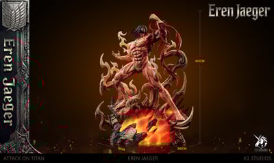 【進擊的巨人】K1 STUDIOS－咆哮艾倫9