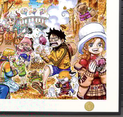 【週邊】H2工作室－海賊王 秋日海賊王 裝飾畫4