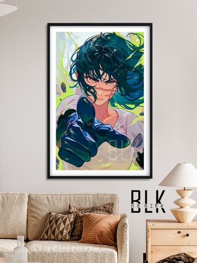 【週邊】巴洛克－電鋸人 夜 裝飾畫＆冰箱貼4