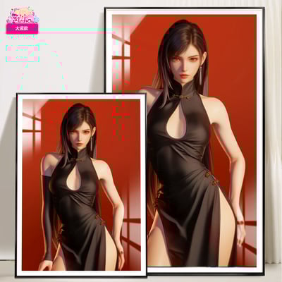 【週邊】阿喵畫社-女明星 蒂法1