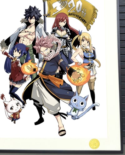 【週邊】H2工作室－妖精的尾巴20周年 裝飾畫4