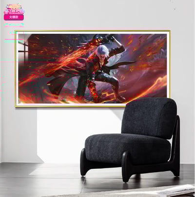 【週邊】阿喵畫社-鬼泣 魔劍但丁5