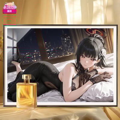 【週邊】阿喵畫社－蔚藍檔案 墨紗韻 禮服調月莉音6