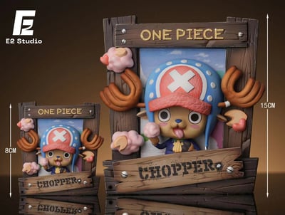 【海賊王】E2 Studio-海賊王幼崽相框系列 冰箱貼 路飛 喬巴 索隆 娜美7