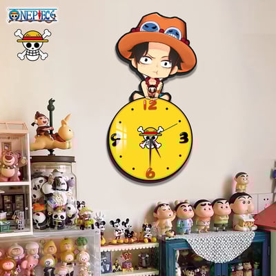 【週邊】阿喵畫社-海賊王Q版鐘錶7