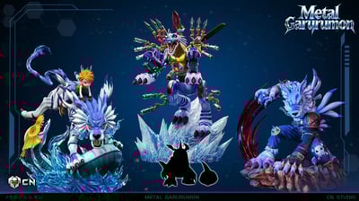 【數碼寶貝】瘋巢CN studio－鋼鐵加魯魯 千兆導彈6