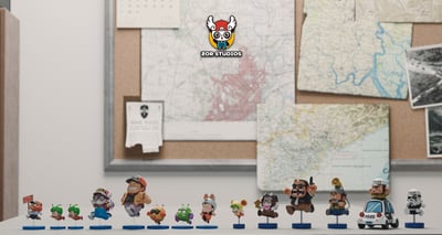 【阿拉蕾】ZOR-Studios-WCF系列 奔跑企鵝村 第二彈 銀行&警署13