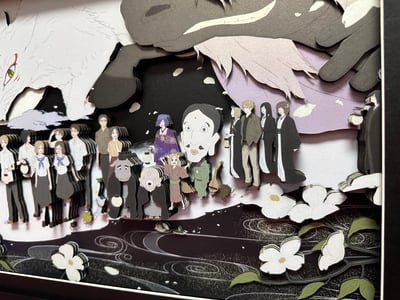 【週邊】凹凸Panda工作室-夏目友人帳3D手工紙藝立體畫5